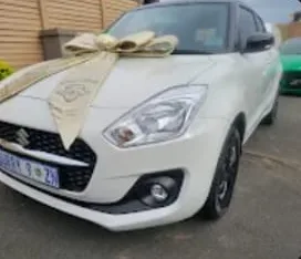 Tegan Diedericks collecting their vehicle