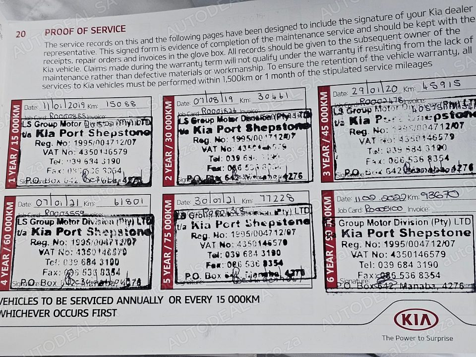 2018 Kia Sportage 1.7 Diesel, ONE Owner- Full franchise history- Clean photo 14