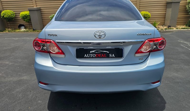 2011 Toyota Corolla 1.6 Advanced- One Owner full