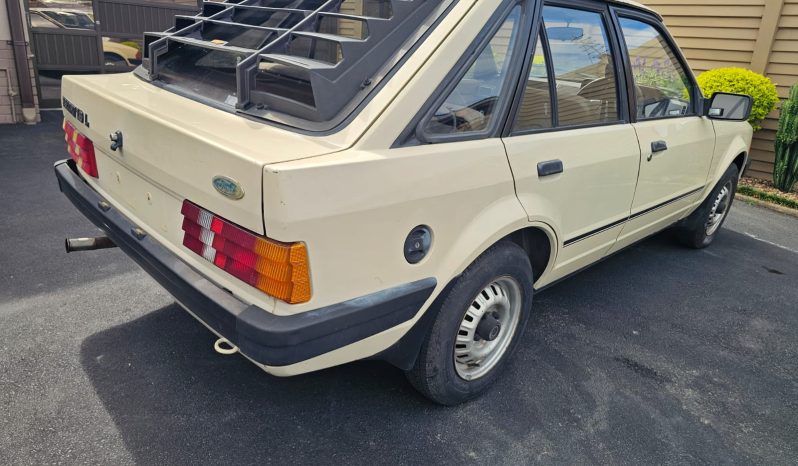 1984 Ford Escort 1.6L- COLLECTORS ITEM full