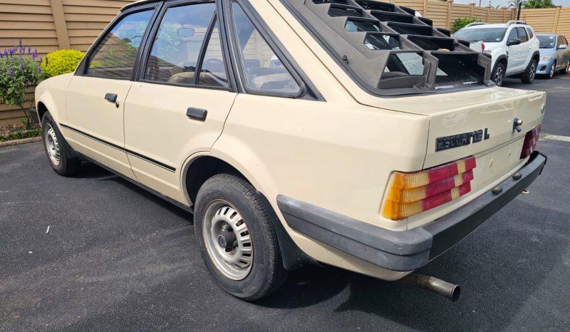 1984 Ford Escort 1.6L- COLLECTORS ITEM full